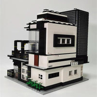 Thumbnail for Building Blocks MOC Creator Expert City Corner Coffee Shop Bricks Toy Construction Set Toys - 6