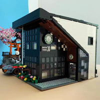 Thumbnail for Building Blocks MOC Creator Expert City Corner Modern Cafe Bricks Toys 86005 - 10