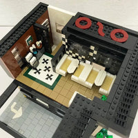 Thumbnail for Building Blocks MOC Creator Expert City Corner Modern Cafe Bricks Toys 86005 - 13