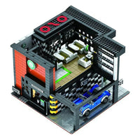 Thumbnail for Building Blocks MOC Creator Expert City Corner Modern Cafe Bricks Toys 86005 - 7