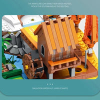 Thumbnail for Building Blocks MOC Creator Expert City Golf Course Resort Bricks Toy - 10