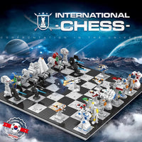 Thumbnail for Building Blocks MOC Creator Expert Star Wars Space Chess Board Bricks Toy 671 - 3