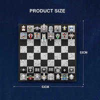 Thumbnail for Building Blocks MOC Creator Expert Star Wars Space Chess Board Bricks Toy 671 - 7