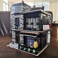 Thumbnail for Building Blocks MOC Creator Expert Street City ISLET Bar Bricks Toy 86008 - 11