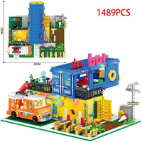 Thumbnail for Building Blocks MOC Creator Experts Container Bar Bricks Kids Toys Construction Set Toys - 8