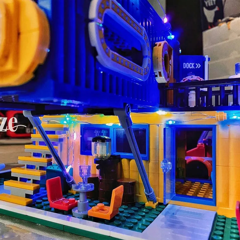 Building Blocks MOC Creator Experts Container Bar Bricks Kids Toys - 13