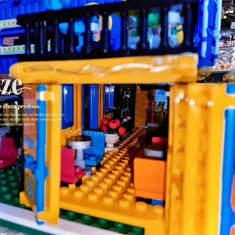 Usa Blocks MOC Creator Experts Container Bar Building Blocks Toys