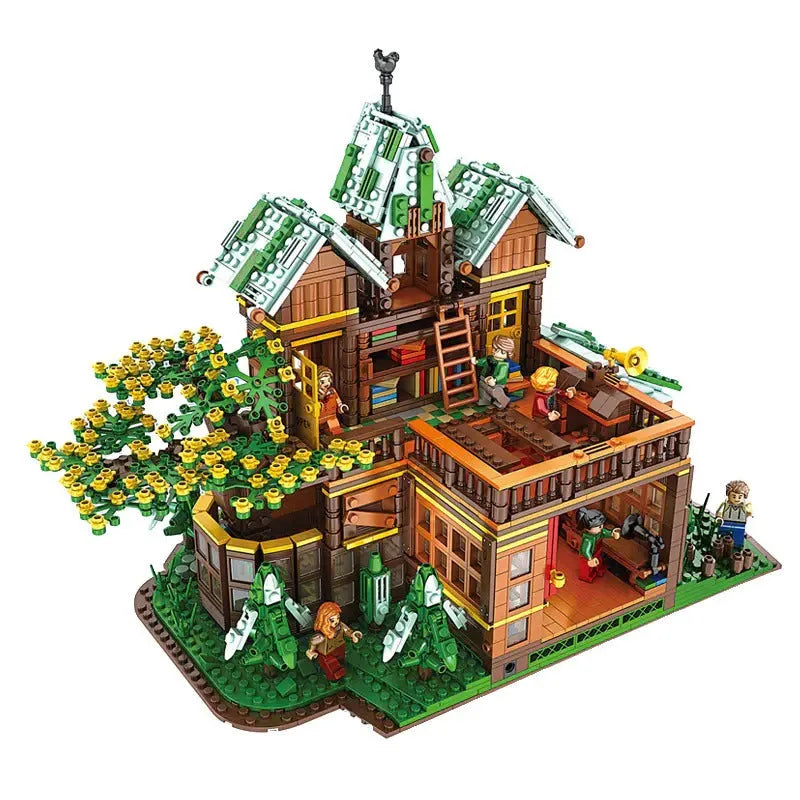 Building Blocks MOC Creator Idea Expert City Time Room Bricks Toy 86002 - 2