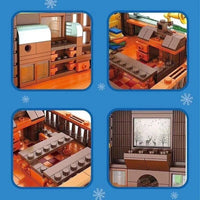 Thumbnail for Building Blocks MOC Creator Idea Expert City Time Room Bricks Toy 86002 - 11