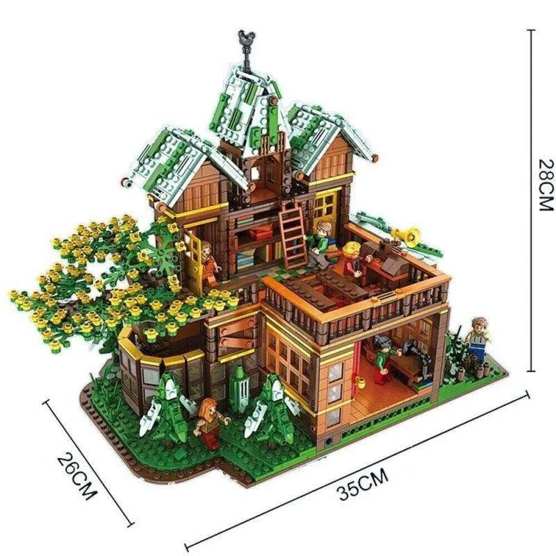 Building Blocks MOC Creator Idea Expert City Time Room Bricks Toy 86002 - 4