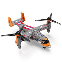 Thumbnail for Building Blocks MOC Expert Creator Boeing Bell Osprey V22 Bricks Toy 88007 - 1