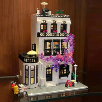 Thumbnail for Building Blocks MOC Expert Creator European City Garden Flower House Bricks Toy - 8
