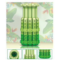 Thumbnail for Building Blocks MOC Flowers Bouquet Plants Vase Bricks Pot Kids Toys - 9