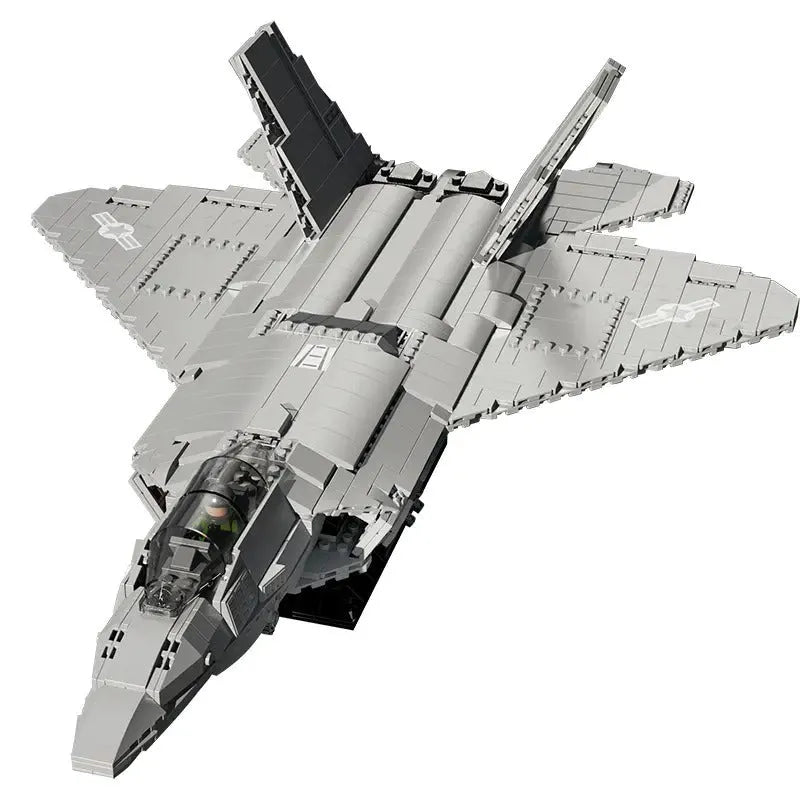 LEGO MOC F-22 Raptor Mini-Scale By Brickosaurus Rebrickable, 57% OFF