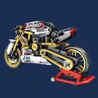 Thumbnail for Building Blocks MOC Street Fighter Ducati V4S Motorcycle Bricks Toy 82006 - 2