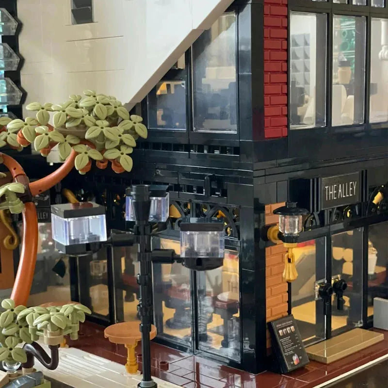 Building Blocks City MOC Experts Creator Deers Bubble Tea Shop Bricks Toy Construction Set Toys - 11