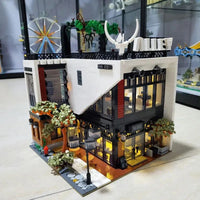 Thumbnail for Building Blocks City Street Experts Deers Bubble MOC Tea Shop Bricks Toys - 9