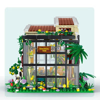 Thumbnail for Building Blocks Expert City Ecological Park House LED Bricks Toys 031063 - 5