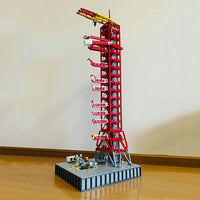 Thumbnail for Building Blocks MOC Apollo Saturn V Umbilical Launch Tower Bricks Toy Construction Set Toys - 8