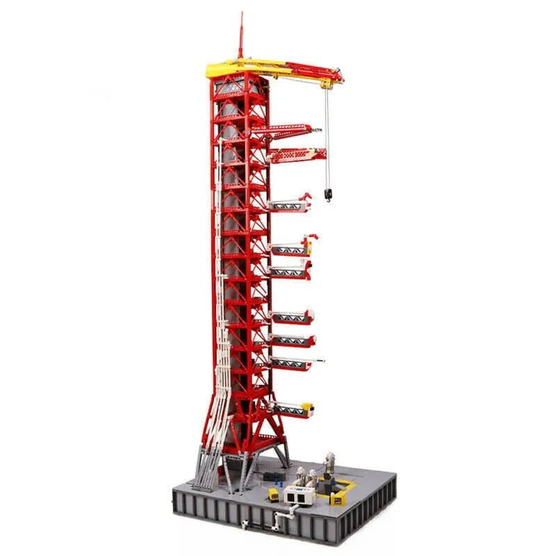 Building Blocks MOC Apollo Saturn V Umbilical Launch Tower Bricks Toy - 1