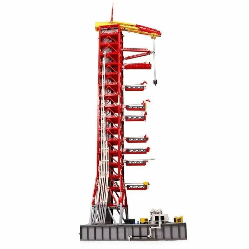 Building Blocks MOC Apollo Saturn V Umbilical Launch Tower Bricks Toy - 14