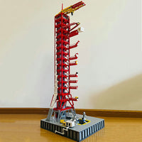 Thumbnail for Building Blocks MOC Apollo Saturn V Umbilical Launch Tower Bricks Toy Construction Set Toys - 7