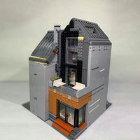 Thumbnail for Building Blocks MOC Creator Expert 011001 Modern Library Bricks Toy Construction Set Toys - 4