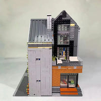 Thumbnail for Building Blocks MOC Creator Expert 011001 Modern Library Bricks Toy - 7