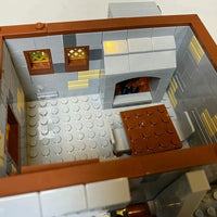 Thumbnail for Building Blocks MOC Creator Expert Medieval Town Windmill Bricks Toy Construction Set Toys - 14
