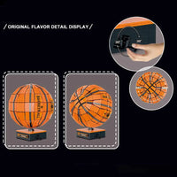 Thumbnail for Building Blocks MOC Creator Idea Expert Rotating Basketball Bricks Toy Construction Set Toys - 5