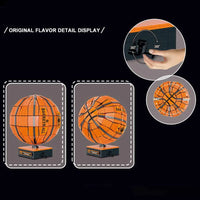 Thumbnail for Building Blocks MOC Creator Idea Expert Rotating Basketball Bricks Toy - 5