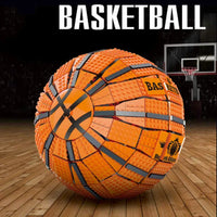 Thumbnail for Building Blocks MOC Creator Idea Expert Rotating Basketball Bricks Toy Construction Set Toys - 2