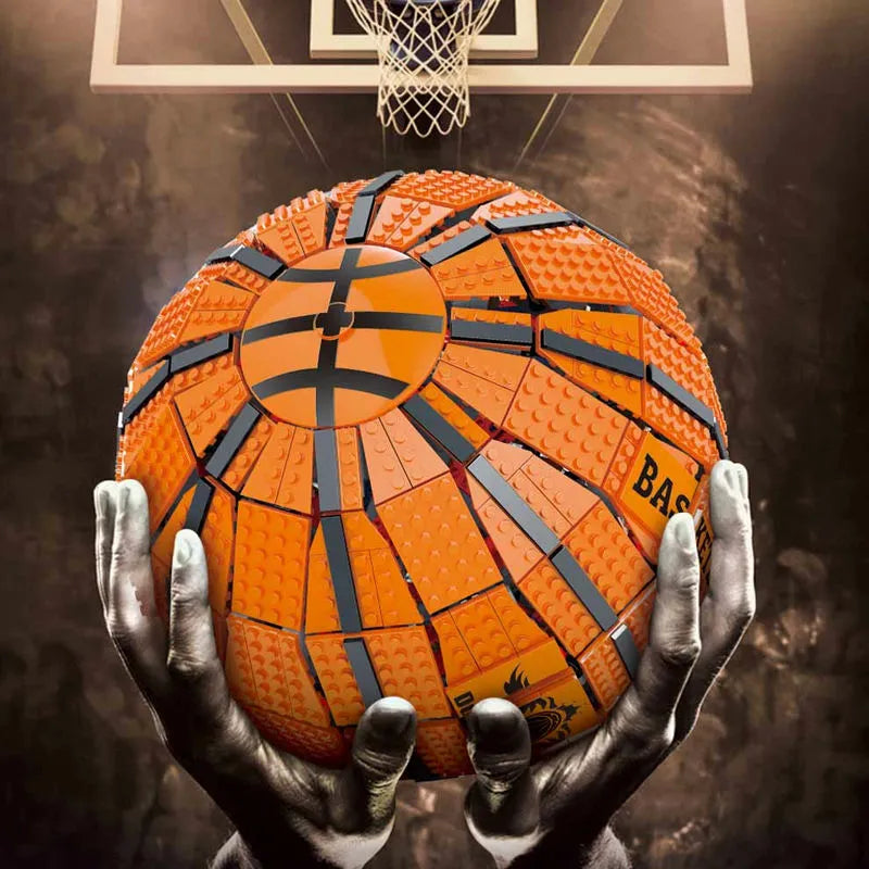 Building Blocks MOC Creator Idea Expert Rotating Basketball Bricks Toy Construction Set Toys - 7