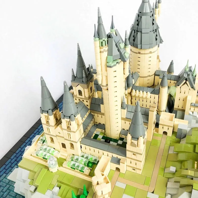 Building Blocks MOC Harry Movie Potter School Of Witchcraft Bricks Toys - 6