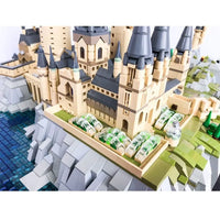 Thumbnail for Building Blocks MOC Harry Movie Potter School Of Witchcraft Bricks Toys - 7