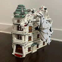 Thumbnail for Building Blocks MOC Harry Potter Diagon Alley Magic Bank Bricks Toys Construction Set Toys - 13