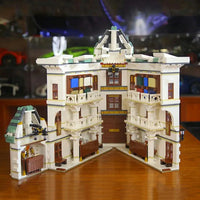 Thumbnail for Building Blocks MOC Harry Potter Diagon Alley Magic Bank Bricks Toys Construction Set Toys - 16