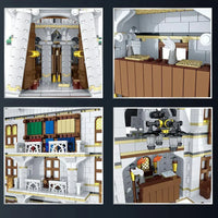 Thumbnail for Building Blocks MOC Harry Potter Diagon Alley Magic Bank Bricks Toys Construction Set Toys - 11