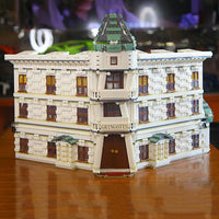Thumbnail for Building Blocks MOC Harry Potter Diagon Alley Magic Bank Bricks Toys Construction Set Toys - 14