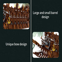 Thumbnail for Building Blocks MOC Pirates Of Caribbean The Flying Dutchman Ship Bricks Toys Construction Set Toys - 8