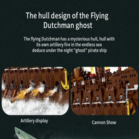 Thumbnail for Building Blocks MOC Pirates Of Caribbean The Flying Dutchman Ship Bricks Toys Construction Set Toys - 14