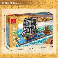 Thumbnail for Building Blocks MOC Pirates Of The Caribbean Booty Bay Ship Bricks Kids Toys - 3