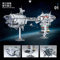 Thumbnail for Building Blocks MOC Star Wars Nebulon-B Escort Frigate Bricks Toy - 7