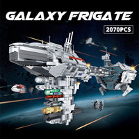 Thumbnail for Building Blocks MOC Star Wars Nebulon-B Escort Frigate Bricks Toy - 10