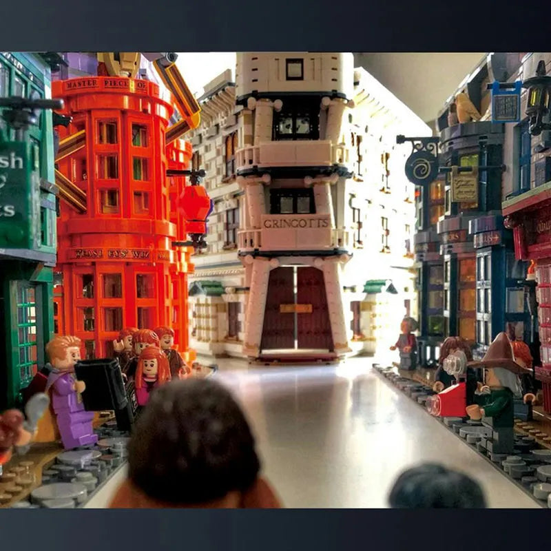 Building Blocks Movie Expert Harry Potter MOC Diagon Alley Bricks Toy - 3