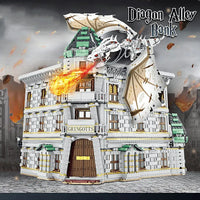 Thumbnail for Building Blocks Movie Expert Harry Potter MOC Diagon Alley Bricks Toy - 2