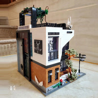 Thumbnail for Building Blocks Street City The Deers Bubble MOC Experts Tea Shop Bricks Toys Construction Set Toys - 6