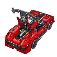 Thumbnail for Building Blocks Tech Expert MOC Koenigsegg One Racing Car Bricks Toys - 3