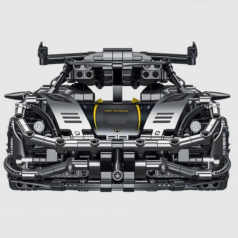 Building Blocks Tech MOC Koenigsegg One Racing Car Bricks Toys - 3