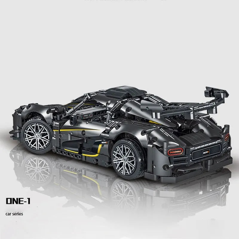 Building Blocks Tech MOC Koenigsegg One Racing Car Bricks Toys - 4